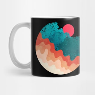 Minimalist Abstract Nature Art #61 Forest Trees Mug